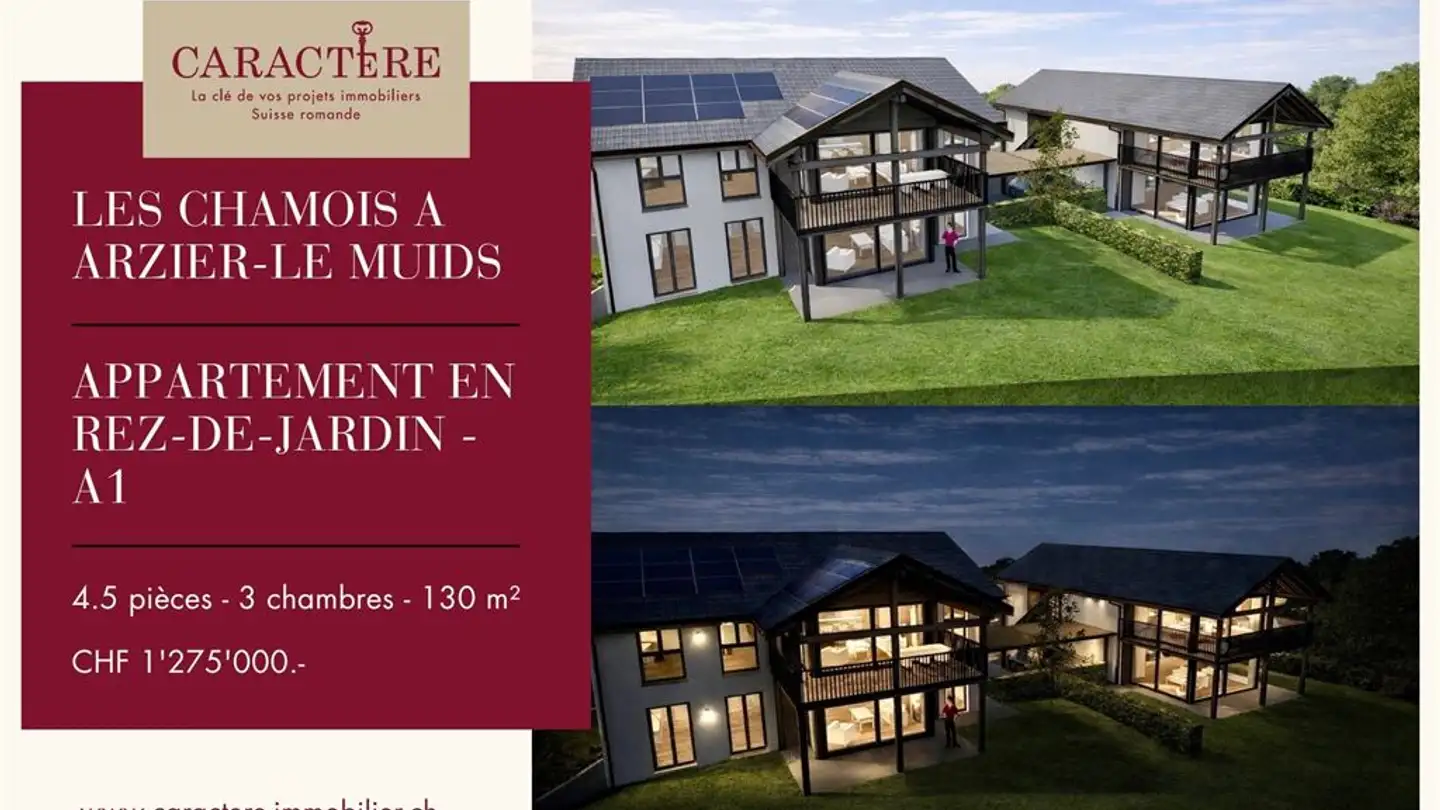 Appartement à vendre - 1273 Arzier-Le Muids