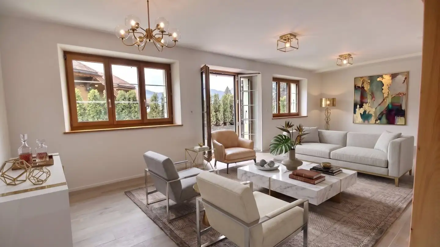 Appartement en terrasse à vendre - 1660 Château-d'Oex