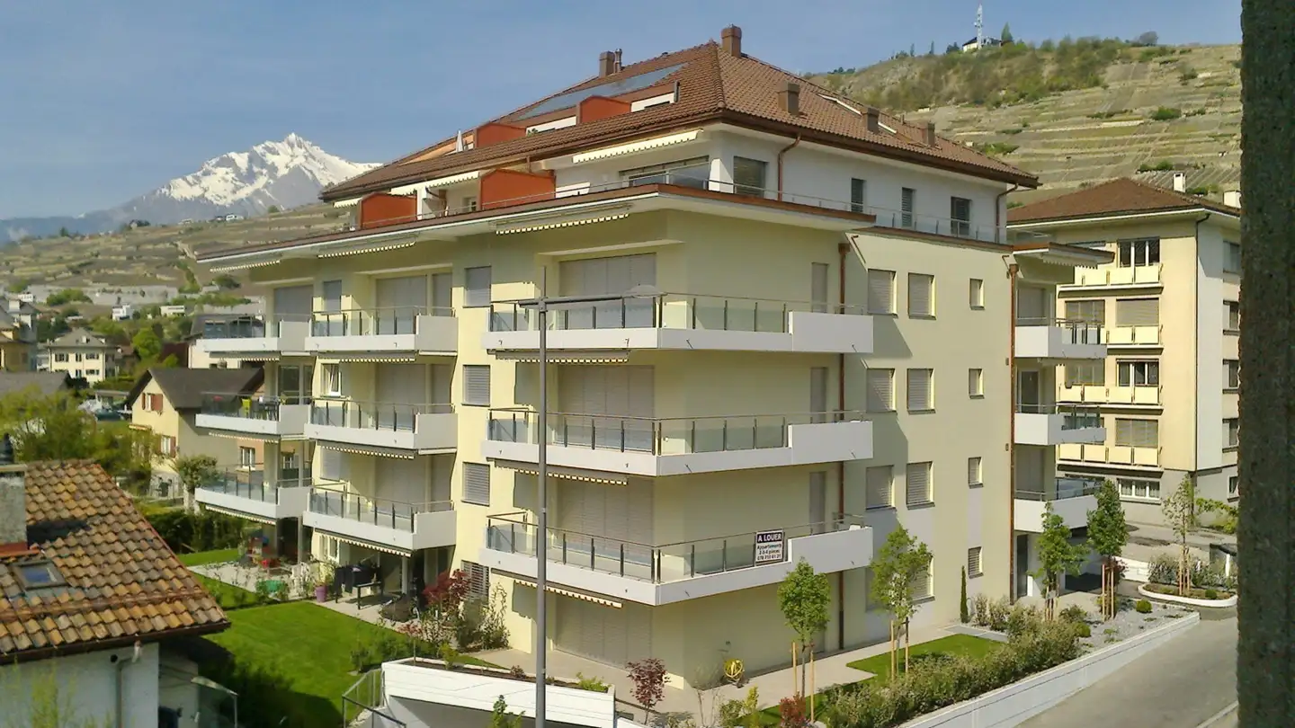 Parcheggio sotterraneo in affitto - 1950 Sion