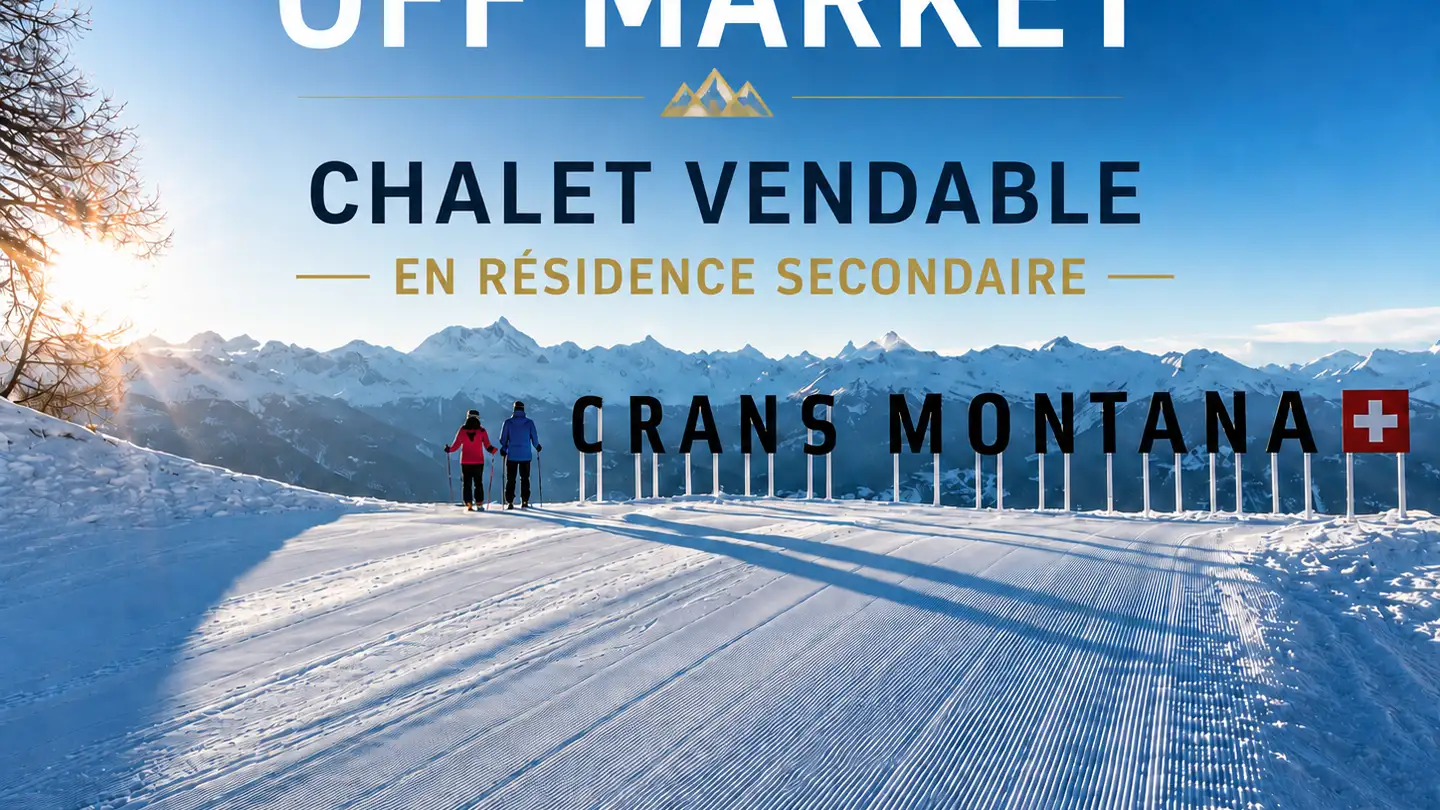 Chalet à vendre - 3963 Crans-Montana