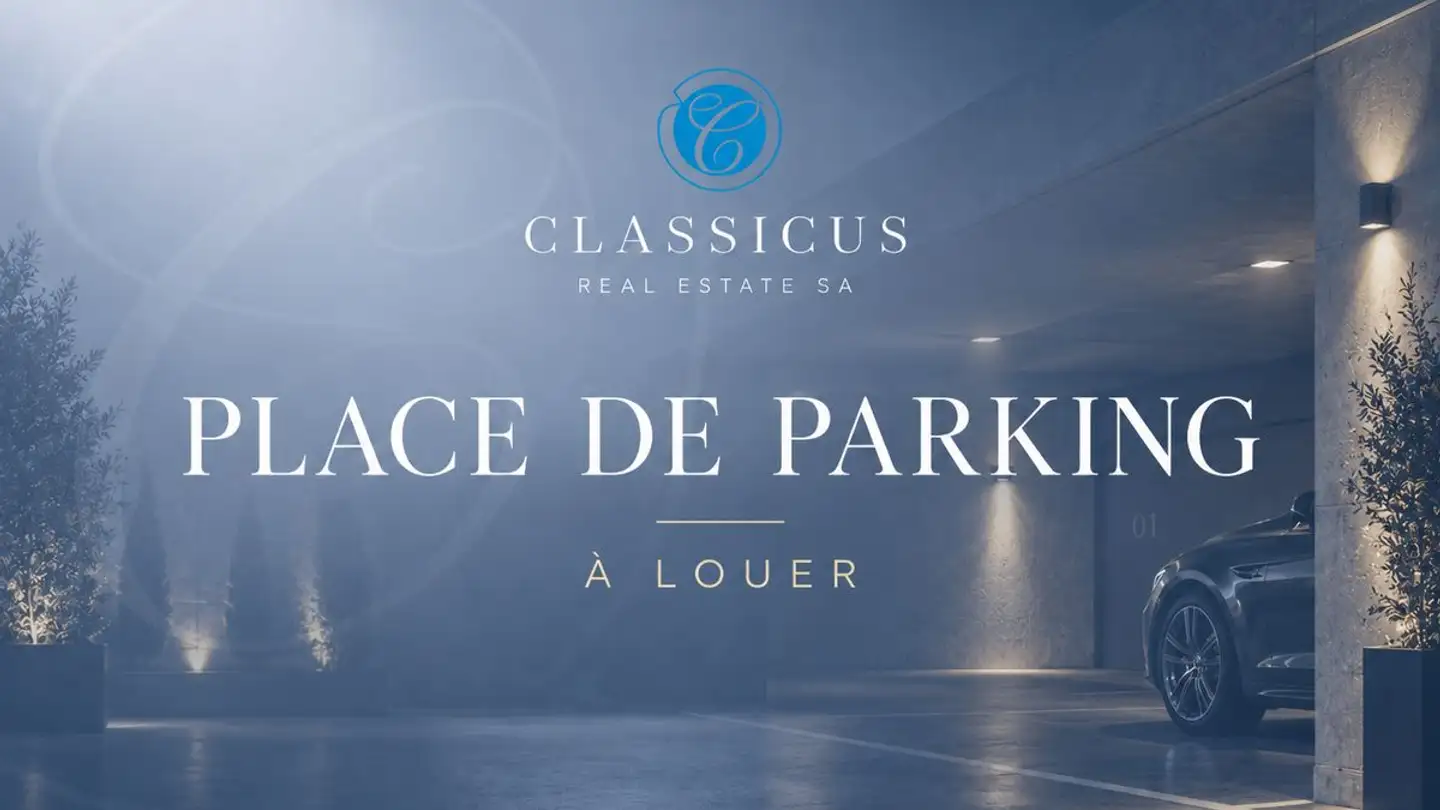 Place de parking extérieure à louer - Chemin Du Verger 2, 1304 Cossonay-Ville