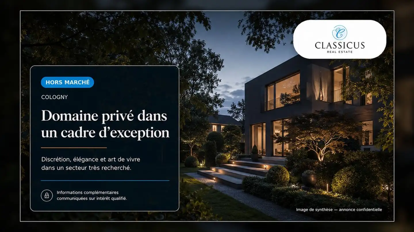 Single house for sale - 1223 Cologny