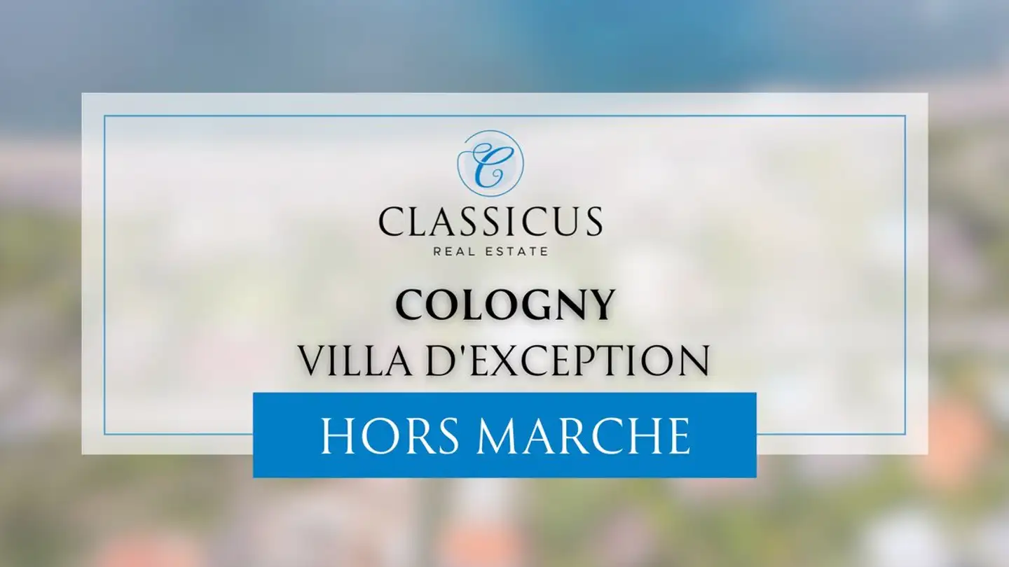 Villa for sale - 1223 Cologny