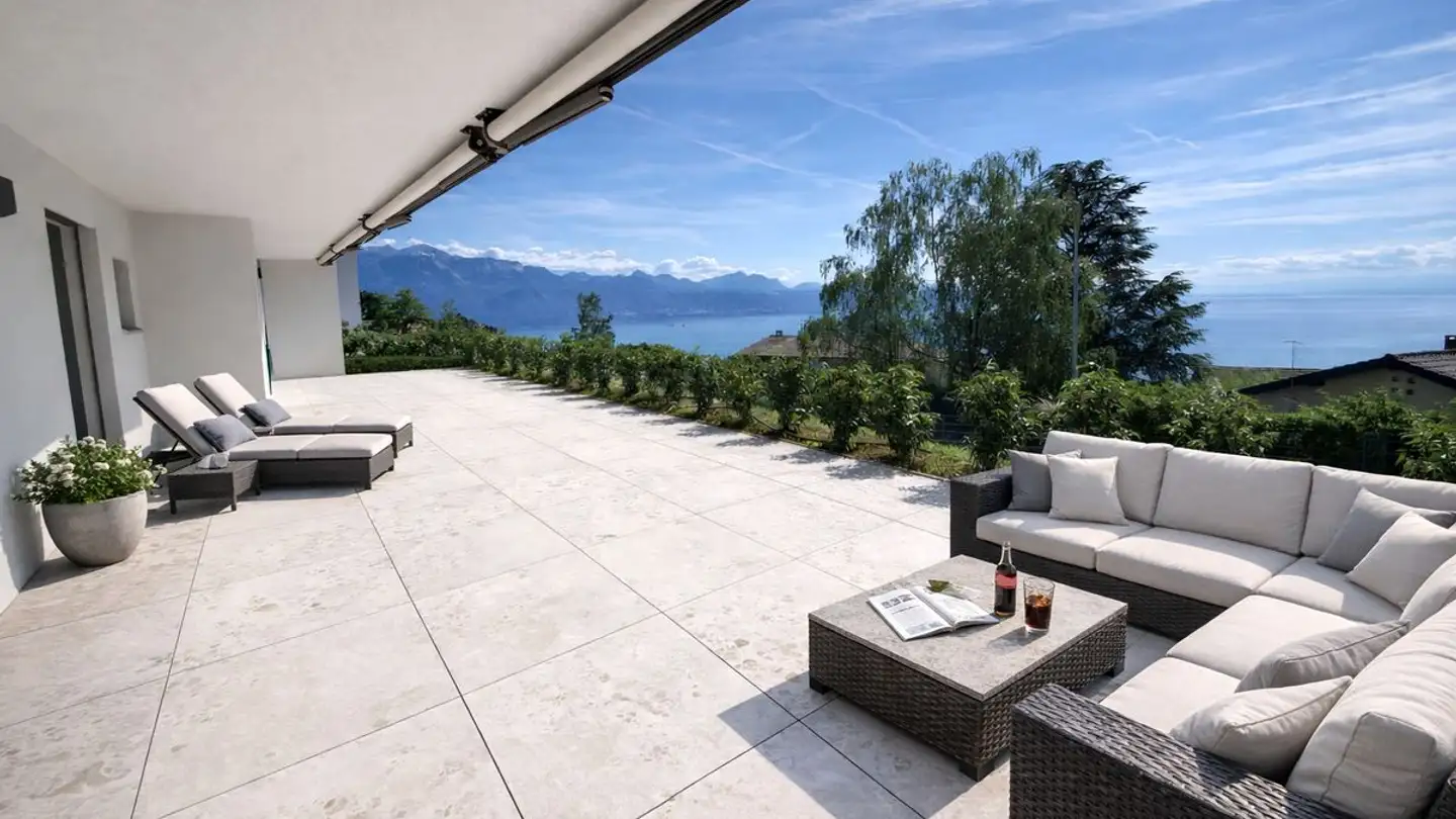 Appartement en terrasse à vendre - 1091 Grandvaux - Photo 2
