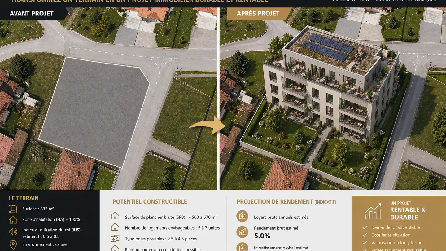 Terreno edificabile in vendita - 2950 Courgenay - Foto 4