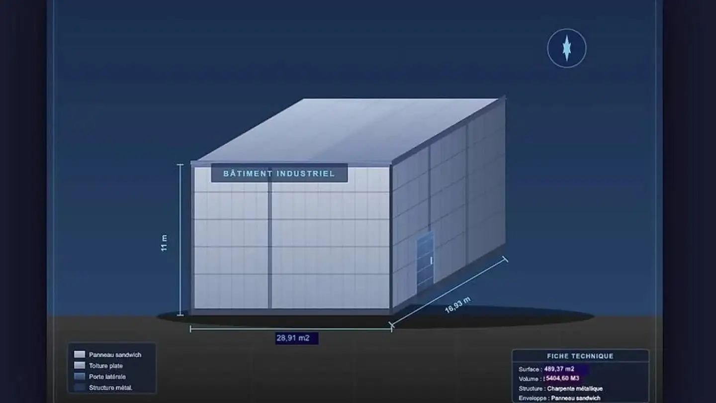 Commercial à vendre - 1906 Charrat