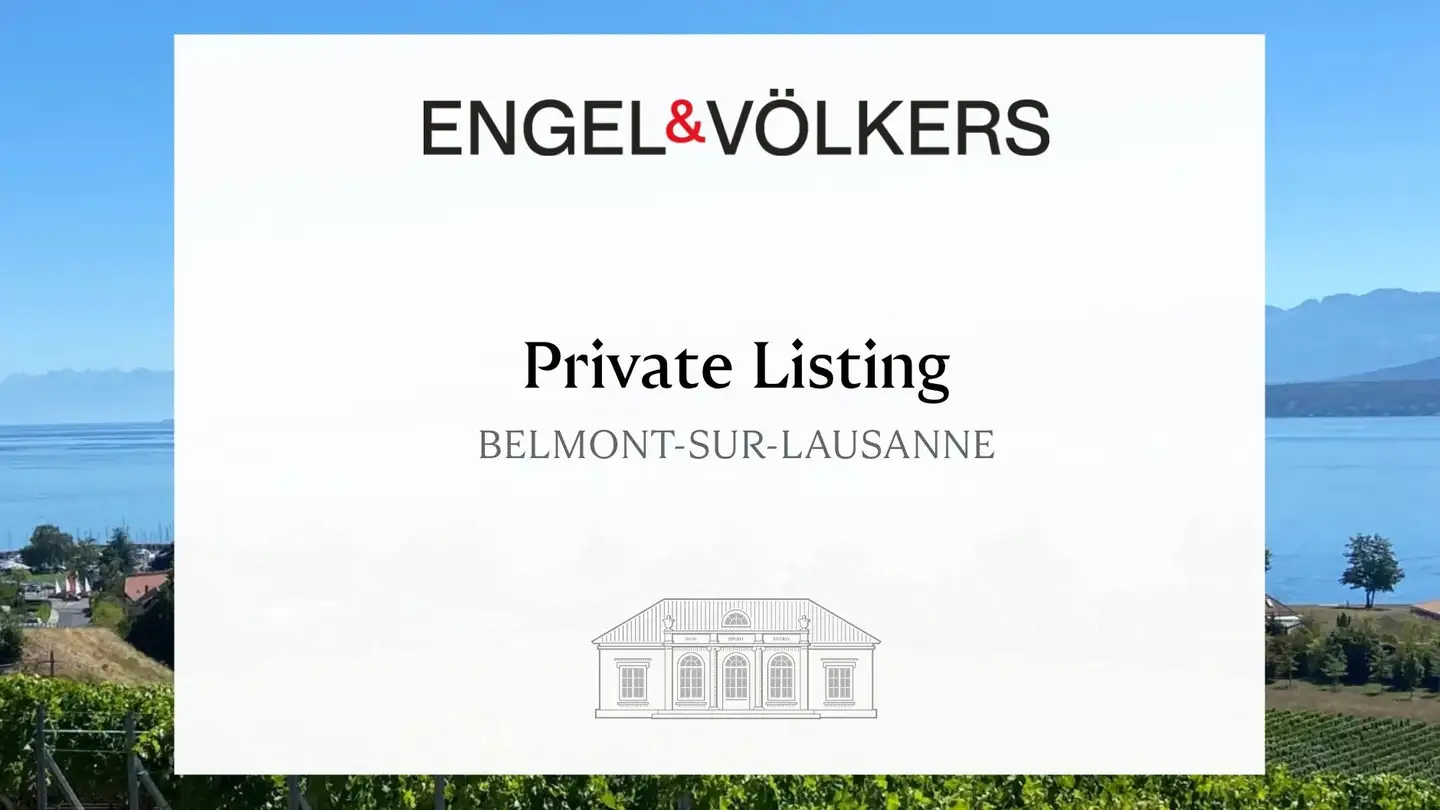 Single house for sale - 1092 Belmont-sur-Lausanne