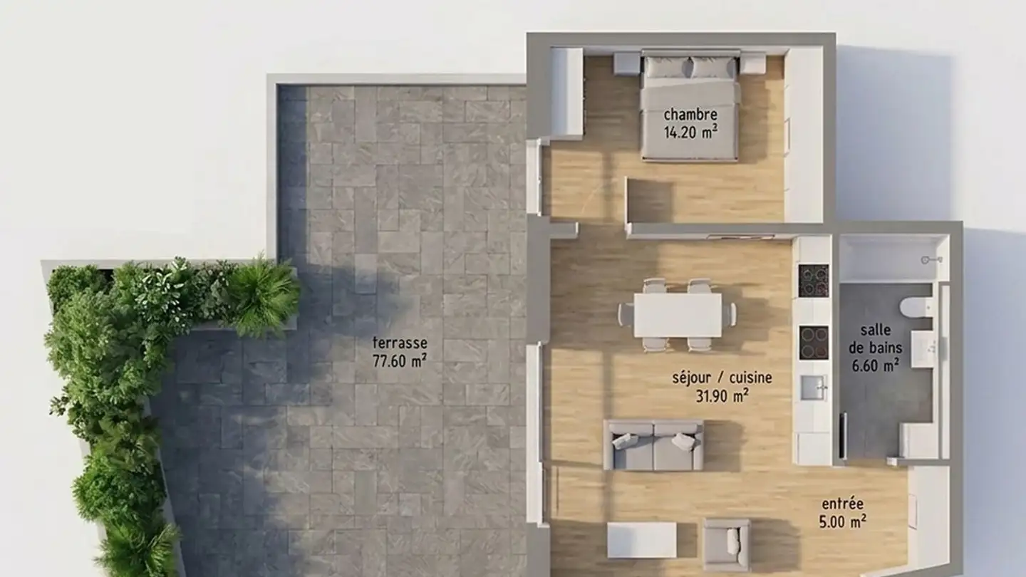 Appartement à vendre - Avenue De France 42, 1950 Sion