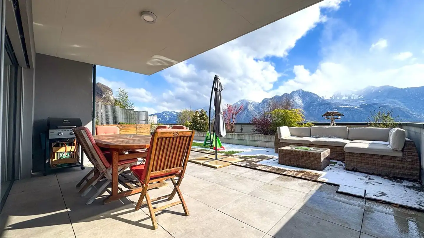 Terrassenwohnung kaufen - 1896 Miex