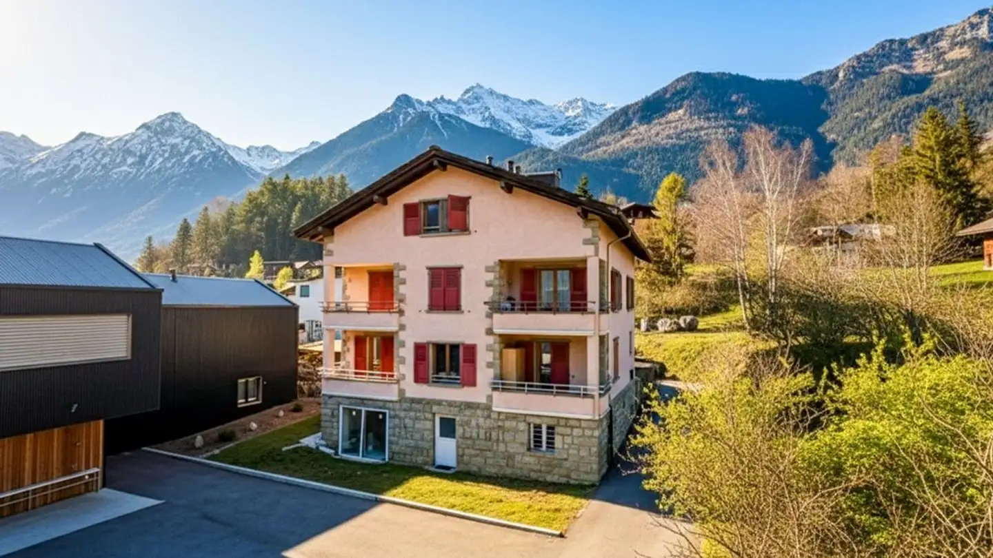 Residential building for sale - 1937 Orsières