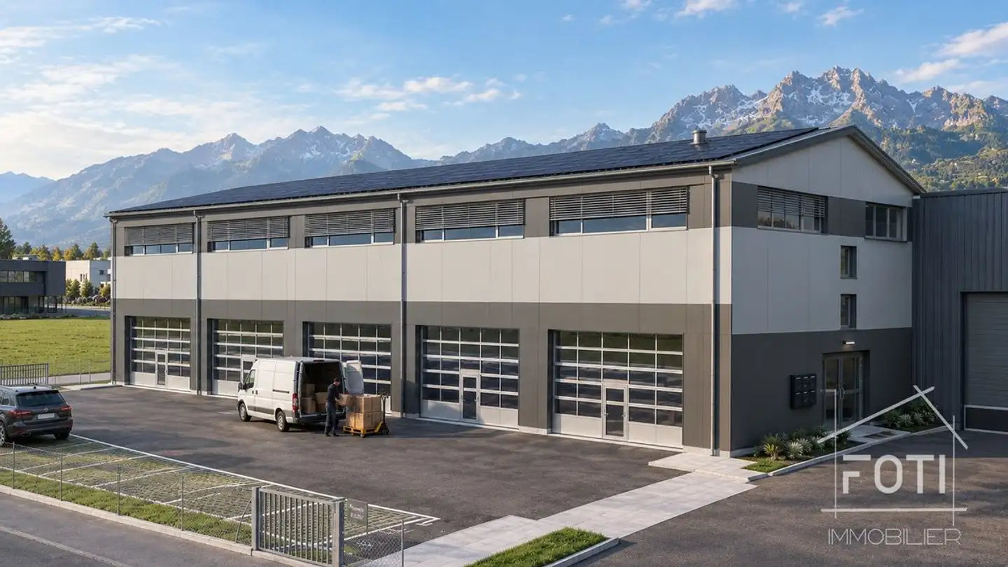 Storage space for sale - Zone Industrielle Bovéry 65, 1868 Collombey - Photo 4