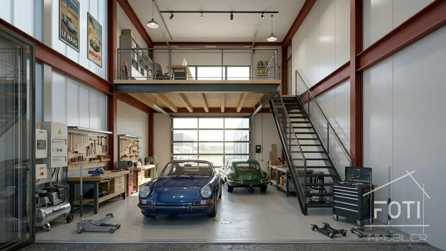 Storage space for sale - Zone Industrielle Bovéry 65, 1868 Collombey
