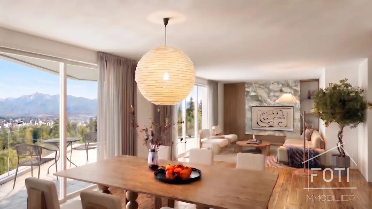 Penthouse for sale - 1868 Collombey
