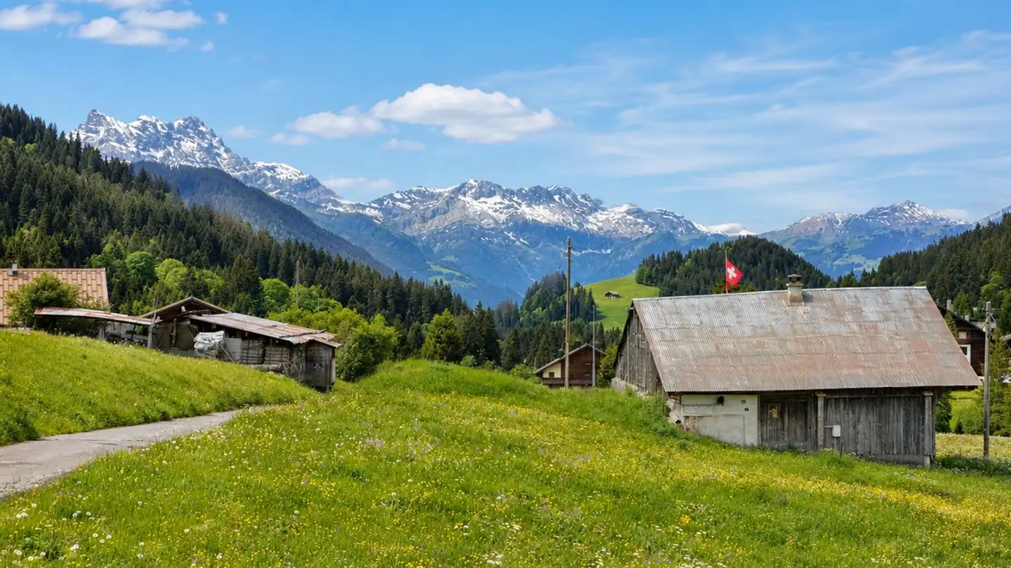 Terrain constructible à vendre - 1862 Les Mosses