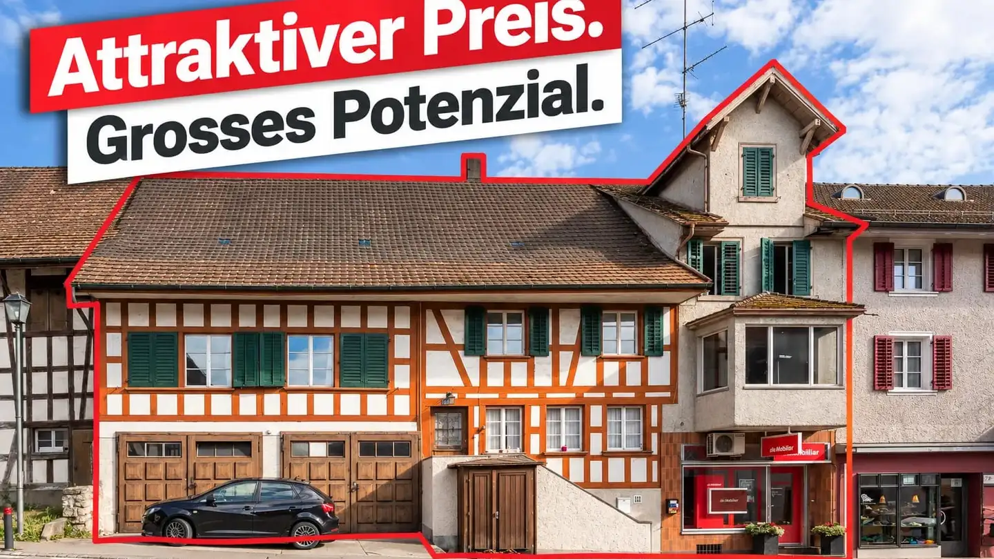 Mischgenutztes Gebäude kaufen - Thurtalstrasse 14, 8450 Andelfingen