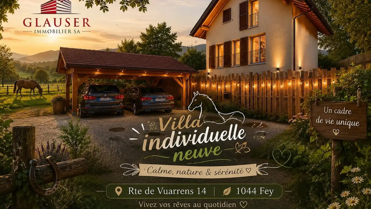 Single house for sale - Route De Vuarrens 14d, 1044 Fey