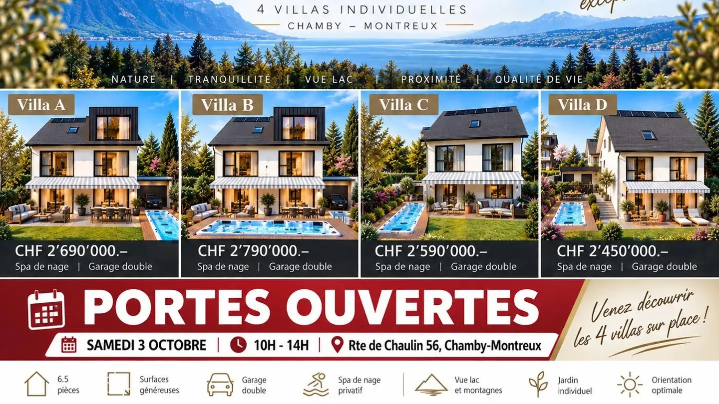Maison individuelle à vendre - Route de Chaulin 56, 1832 Chamby