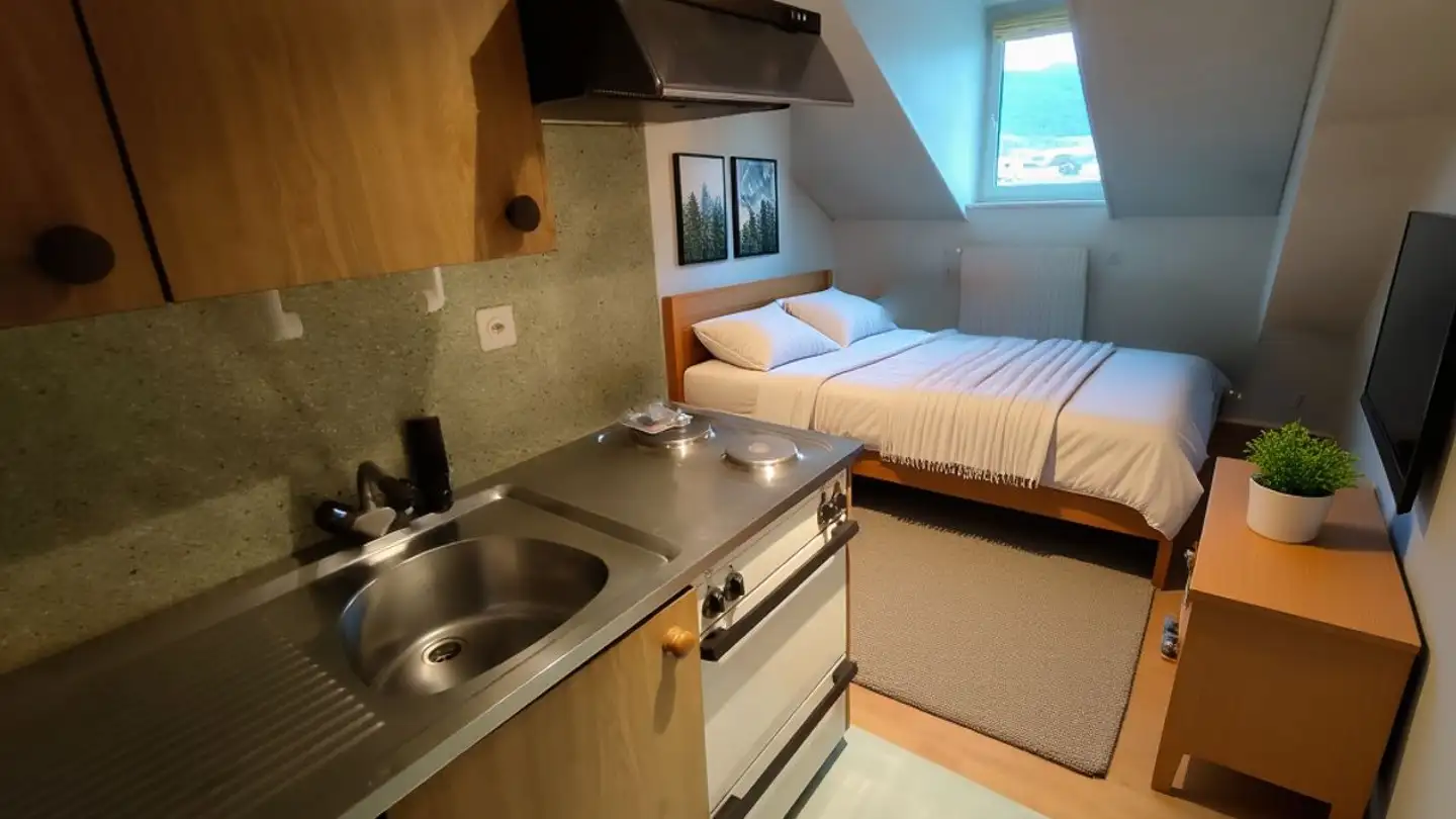Studio à louer - Rue Des Moulins 5, 2800 Delémont
