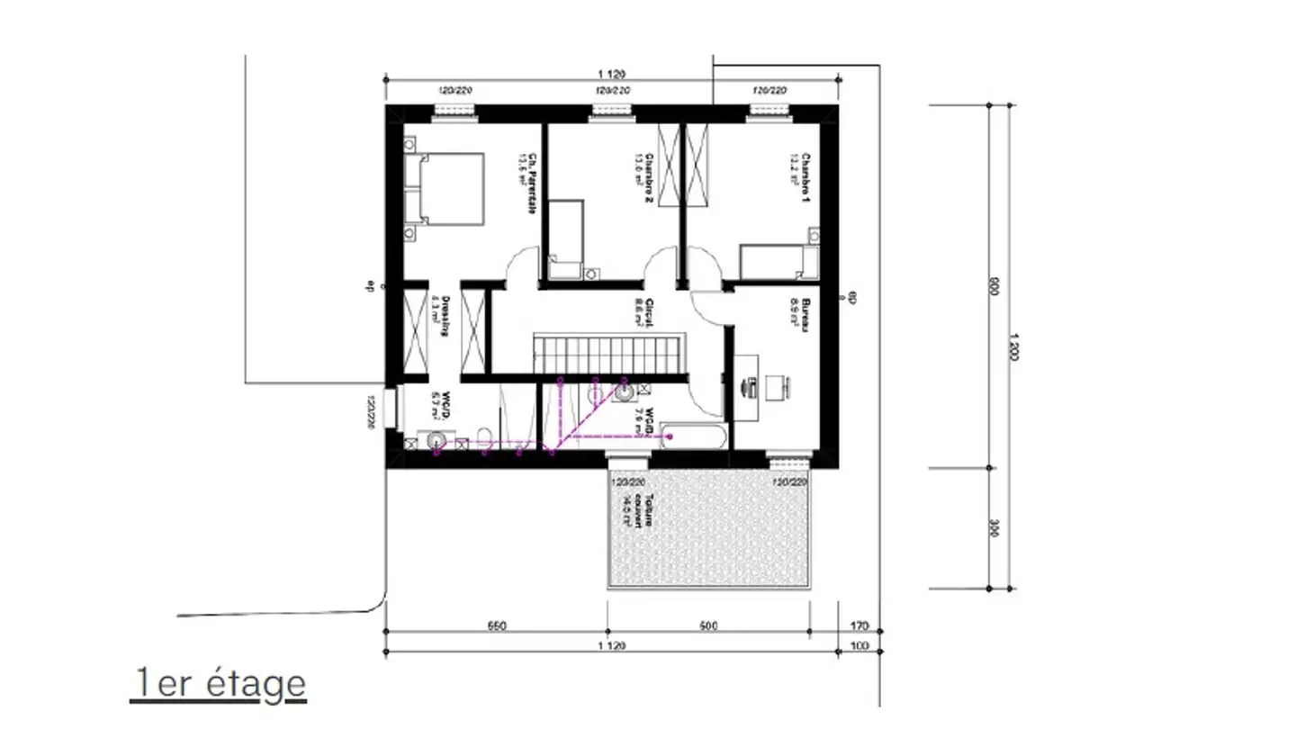Terrain constructible à vendre - Rue Du Chat-Perché 4, 2853 Courfaivre - Photo 4