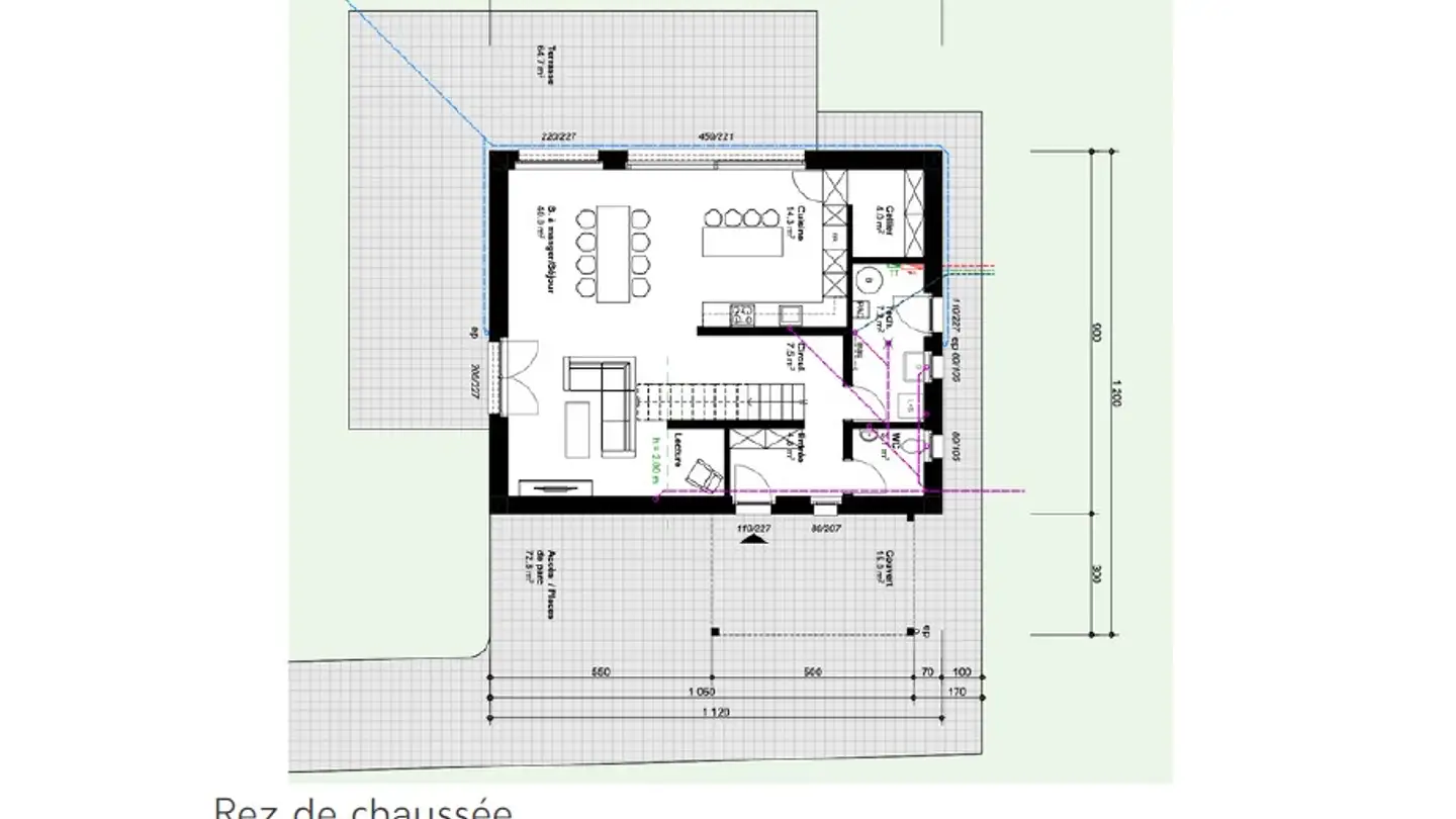 Terrain constructible à vendre - Rue Du Chat-Perché 4, 2853 Courfaivre - Photo 3
