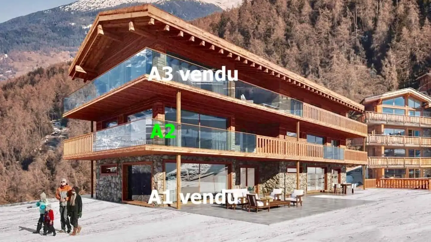 Terrassenwohnung kaufen - 1993 Veysonnaz
