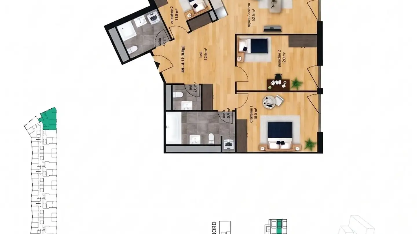 Wohnung kaufen - 1040 Echallens - Foto 4