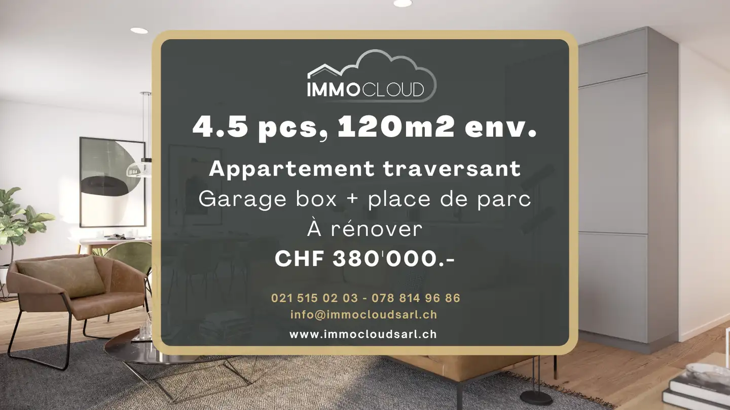 Apartment for sale - 3979 Grône