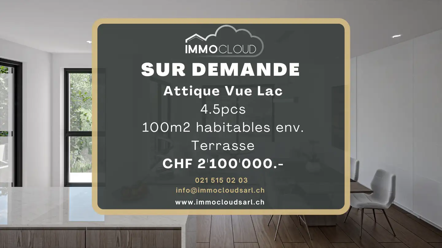 Appartamento in vendita - 1092 Belmont-sur-Lausanne