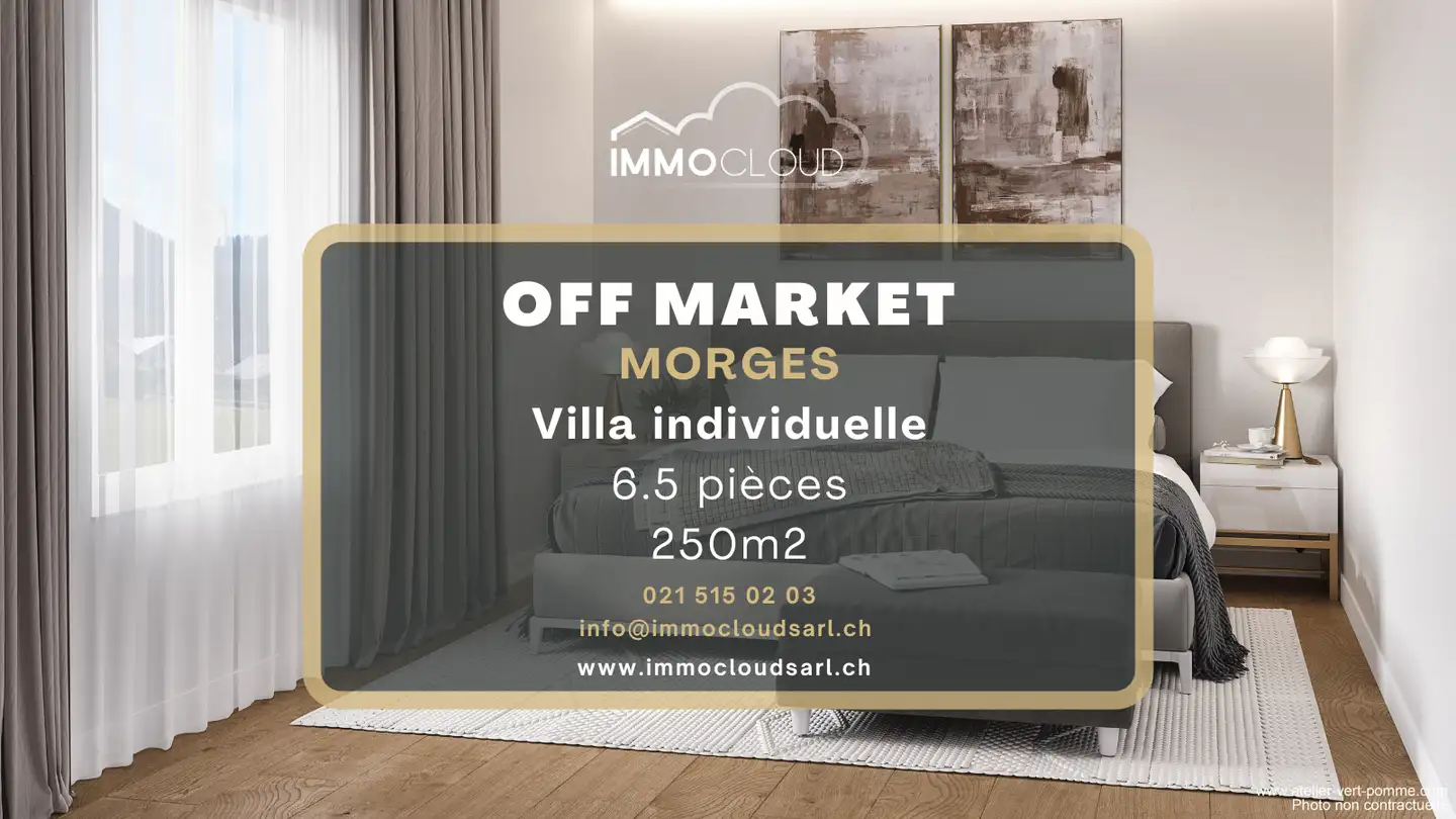 Maison individuelle à vendre - 1110 Morges