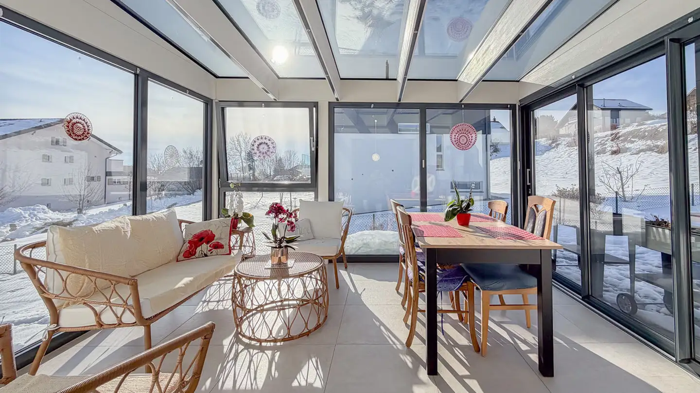 Maison en terrasse à vendre - Route De Sainte-Croix 28b, 1453 Bullet - Photo 2