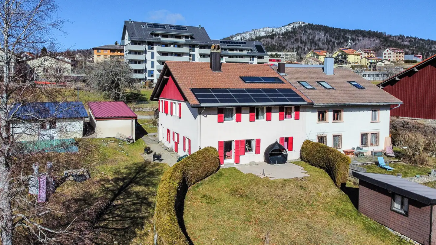 Casa a schiera in vendita - Vers-Chez-Le-Gras 16, 1450 La Sagne (Ste-Croix)