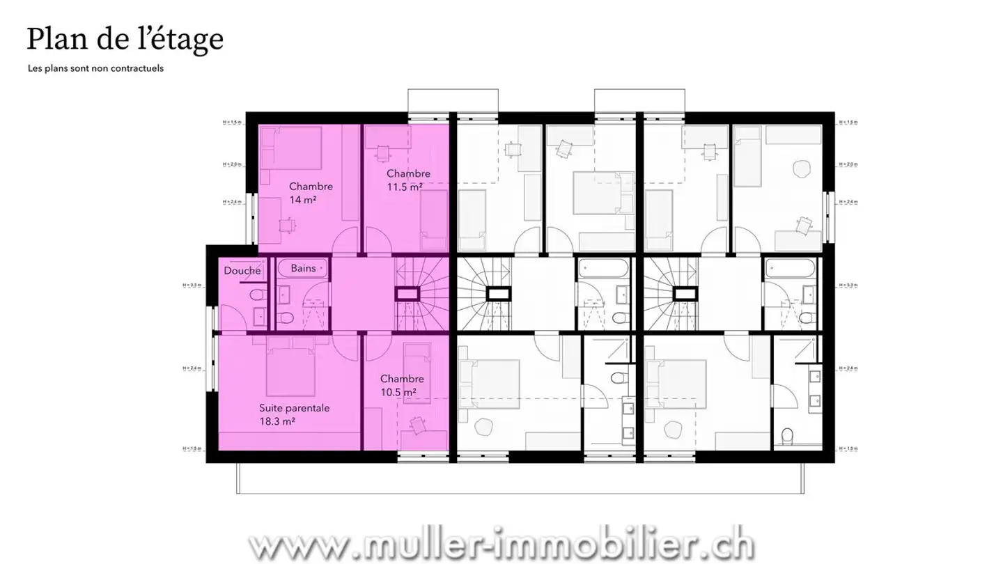 Villa à vendre - Route D'essert 57, 1724 Essert FR - Photo 4