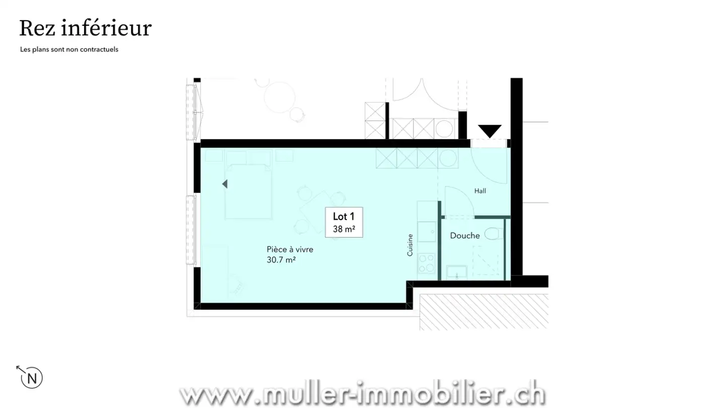 Studio for sale - Route D'ursy 14, 1678 Siviriez