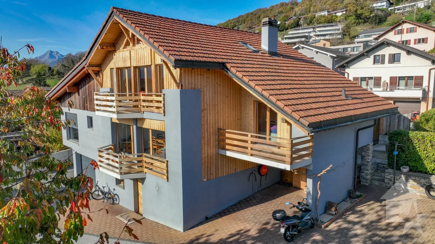 Maison en terrasse à vendre - 1965 Savièse