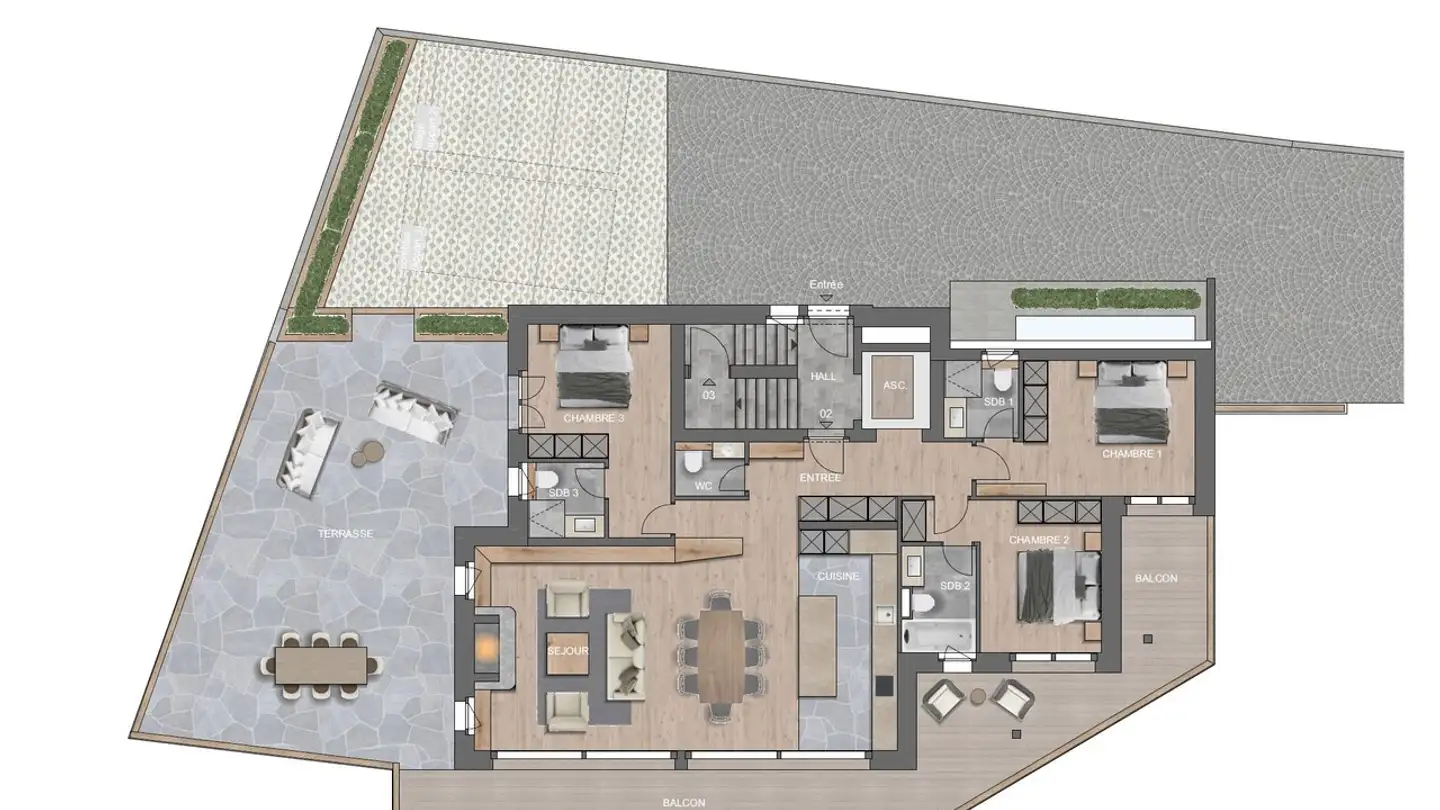 Appartement à vendre - Rue Du Centre Sportif 54, 1936 Verbier - Photo 4