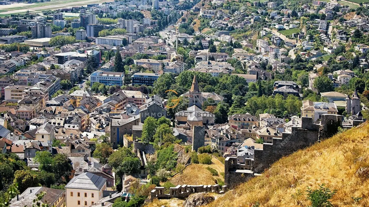 Place de parking souterraine à vendre - Avenue Ritz 31, 1950 Sion