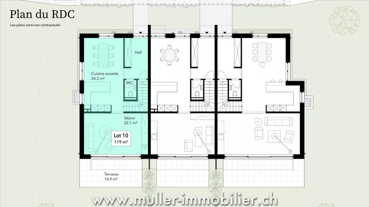 Villa in vendita - 1723 Marly - Photo 4