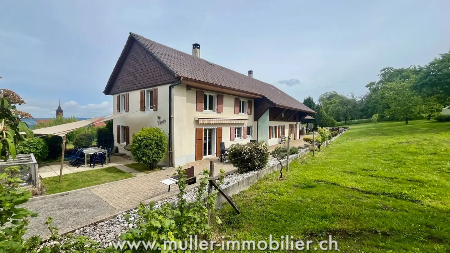 Einfamilienhaus kaufen - Chemin Des Cerisiers 2, 1682 Villars-Bramard