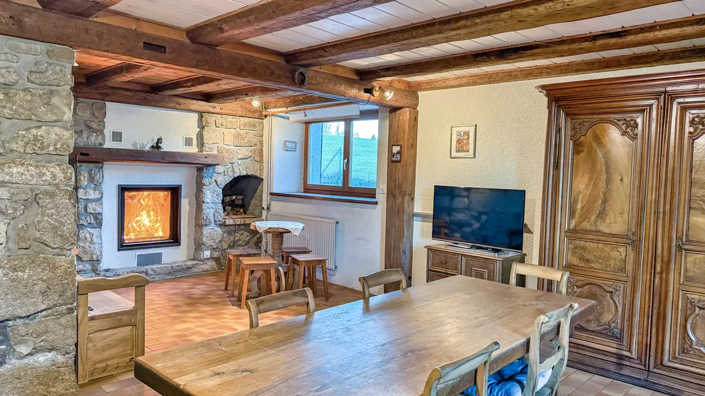 Maison jumelle à louer - Chez Maurice-Dessous 10, 2116 Mont-de-Buttes