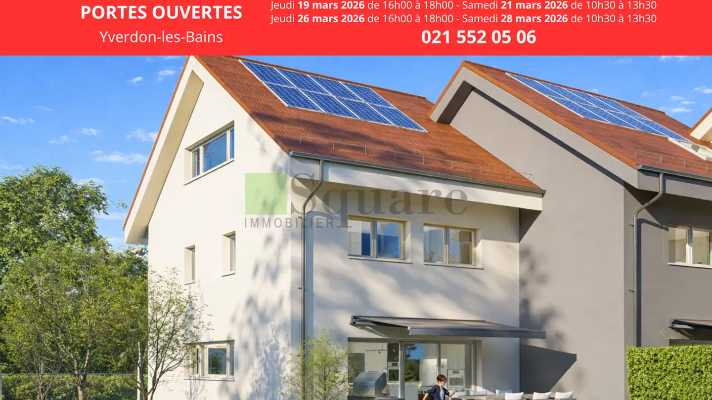Maison en terrasse à vendre - 1400 Yverdon-les-Bains