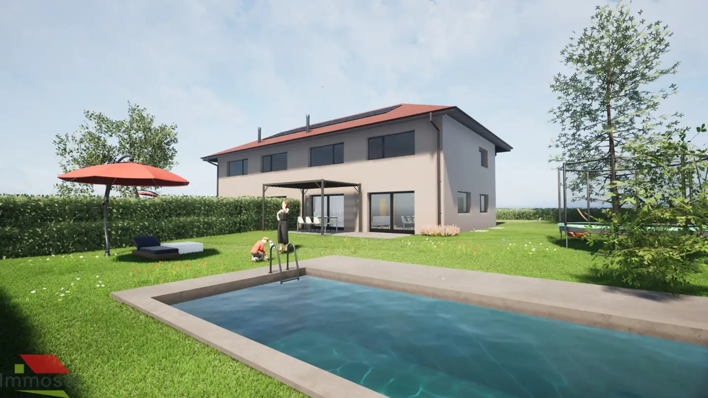 Semi-detached house for sale - Chemin du Bois de l'Hôpital 26, 1052 Le Mont-sur-Lausanne - Photo 2