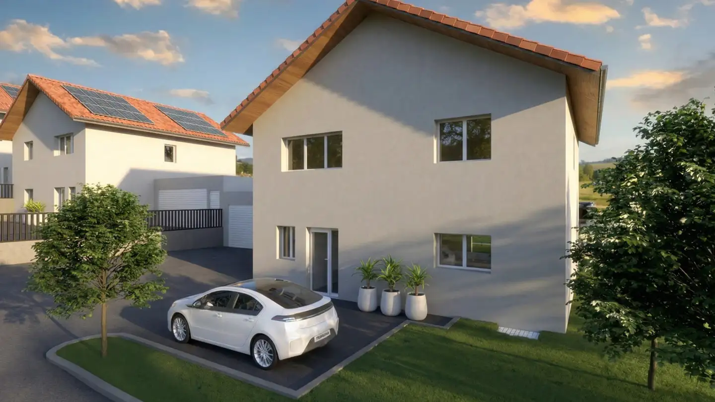 Doppelhaushälfte kaufen - Route De Saint-Cierges 5, 1410 Thierrens - Foto 4