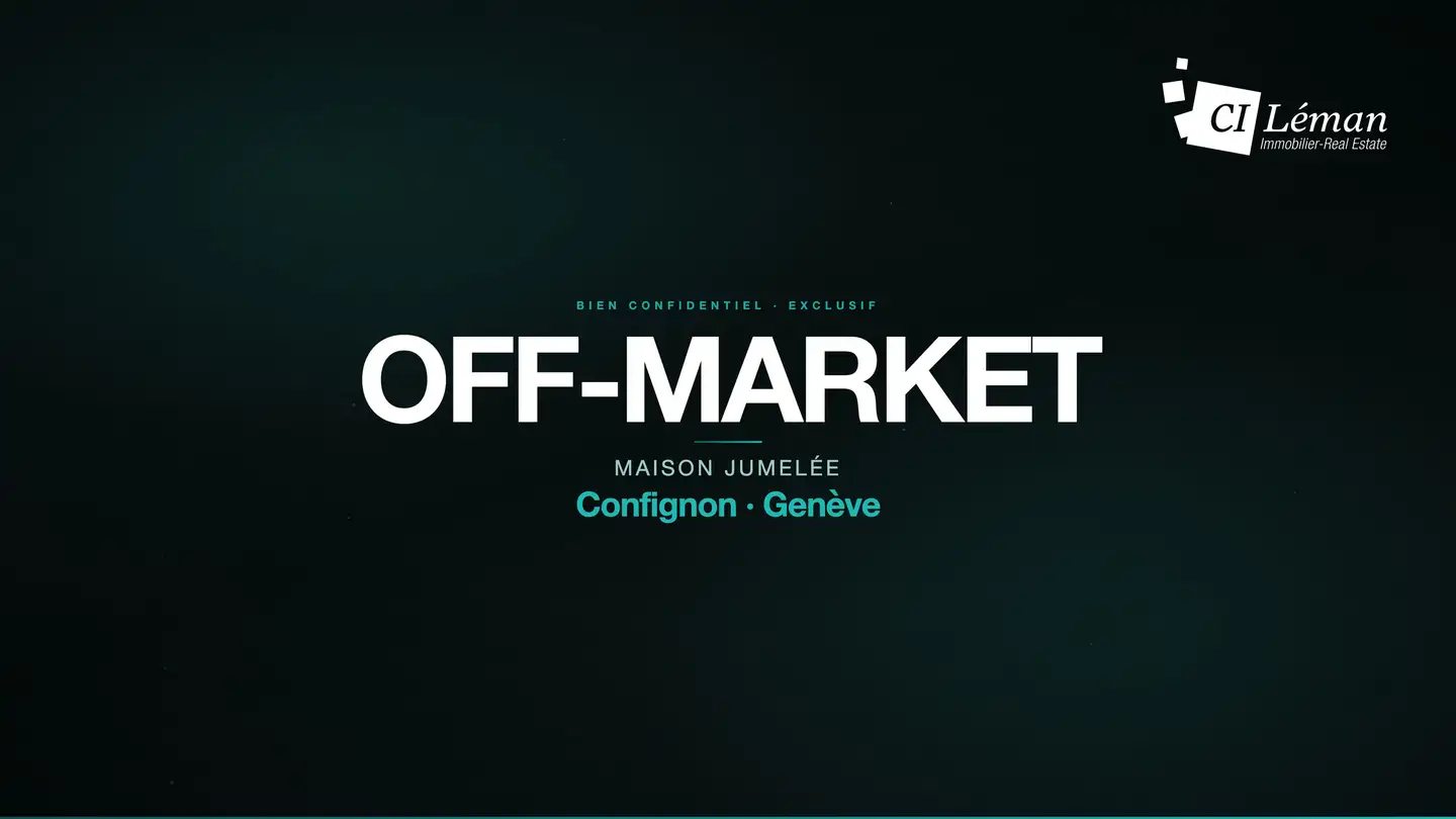 Semi-detached house for sale - 1232 Confignon