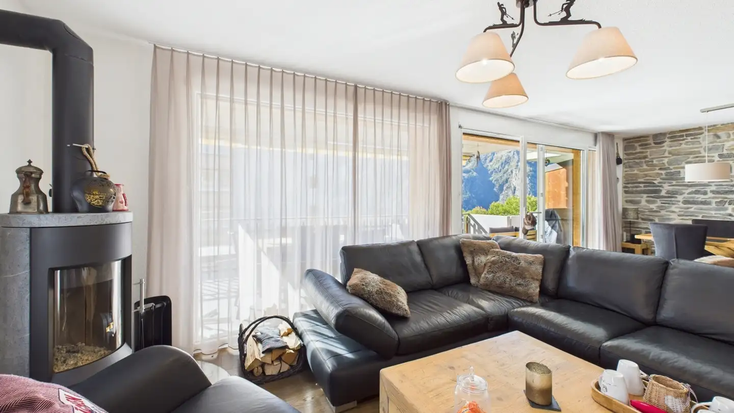 Furnished apartment for sale - 3925 Grächen - Photo 2