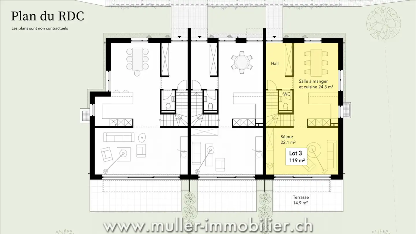 Villa in vendita - Route D'essert 57, 1724 Essert FR - Foto 4