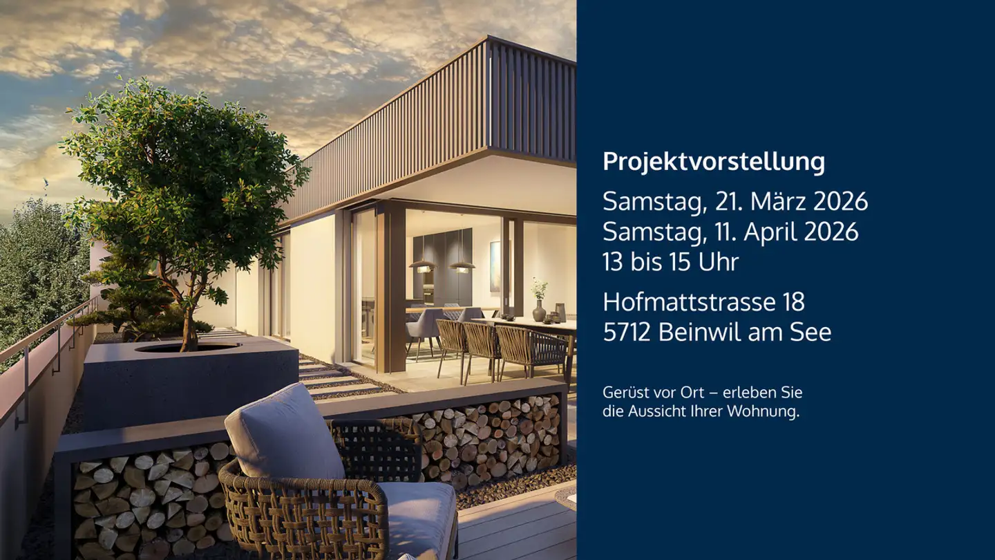 Attique à vendre - Hofmattstrasse 18, 5712 Beinwil am See