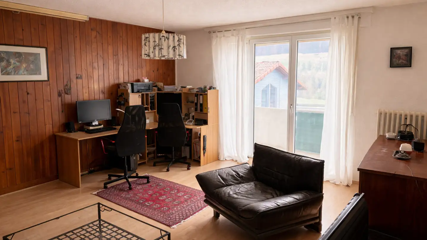 Appartement à vendre - Les Peupliers 1, 1669 Neirivue - Photo 3