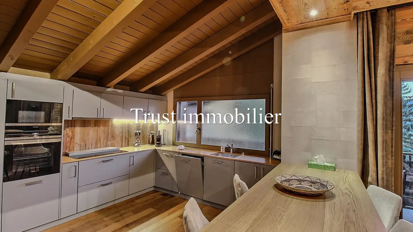 Attique à louer - 3963 Crans-Montana - Photo 4