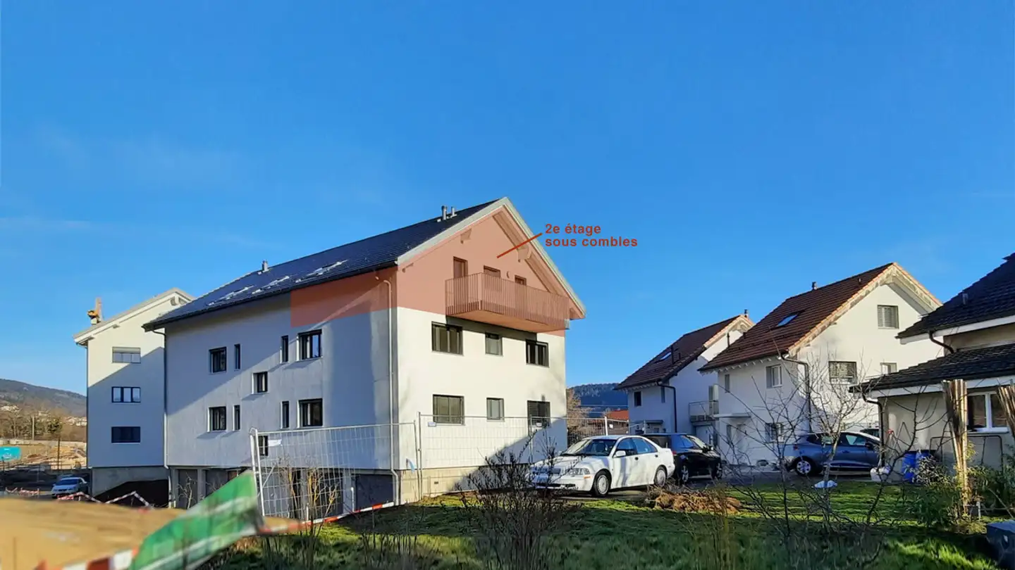 Attique à louer - Chemin Du Contournement 5, 1337 Vallorbe