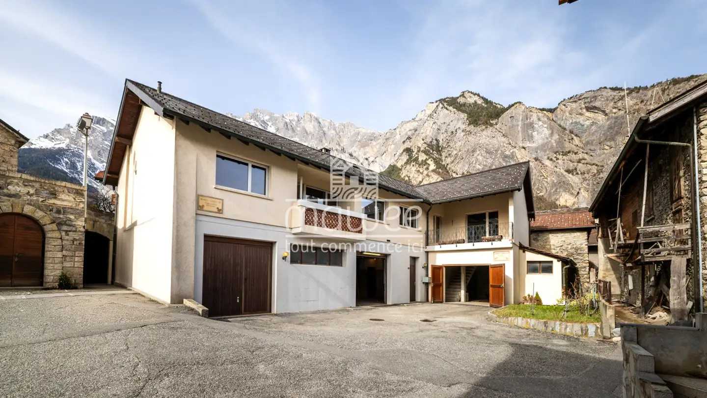 Immeuble mixte à vendre - Rue De Pommey 26, 1955 Chamoson